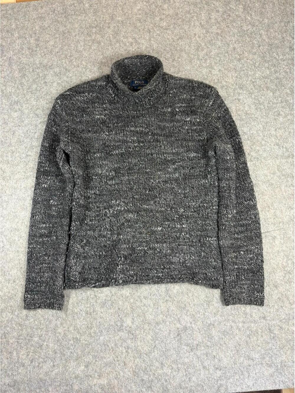 Lauren Ralph Lauren Wool Blend Turtleneck Small Knitted Sweater Pullover